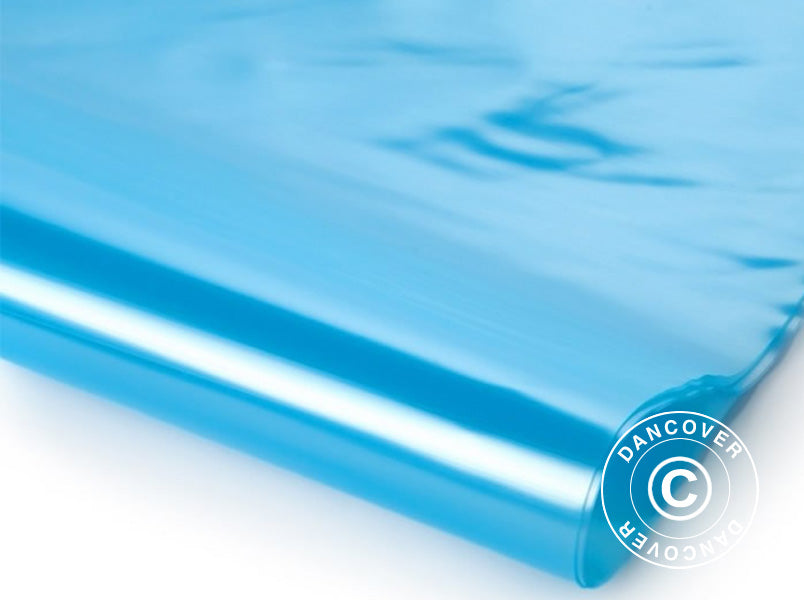 DIY drivhusfolie 100Mic, 6x120m, 1 rull, transparent