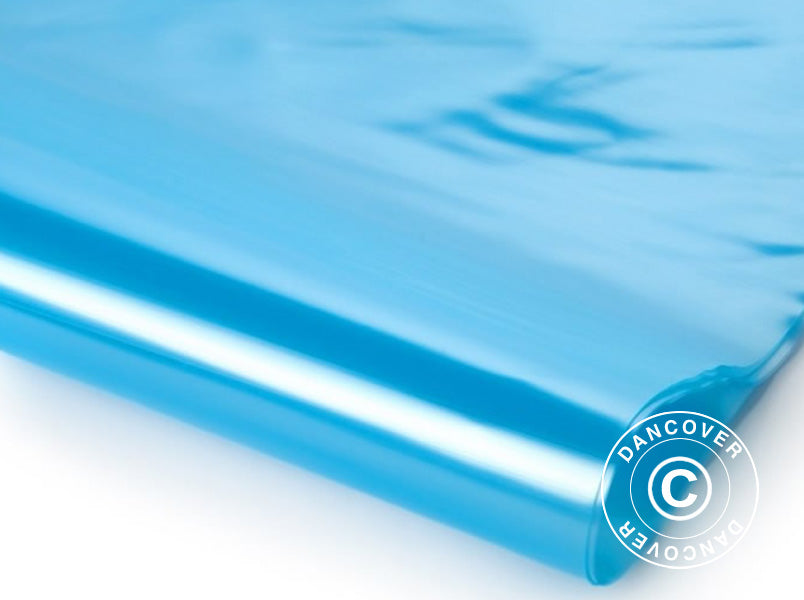 DIY drivhusfolie 150Mic, 6x80m, 1 rull, transparent