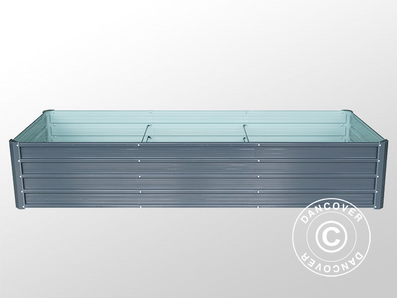 Høybed, 0,9x2,44x0,47m, 1000l, Antrasitt