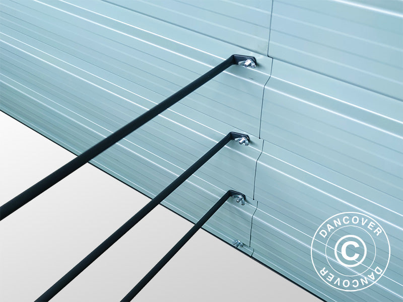 Høybed, 0,9x2,44x0,47m, 1000l, Antrasitt