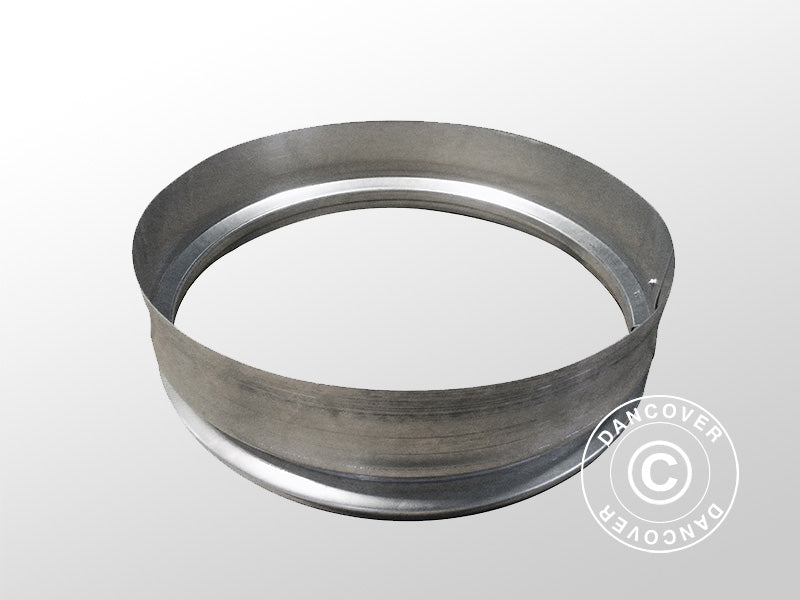 Rundt høybed, Ø0,5x0,1m, Sølv