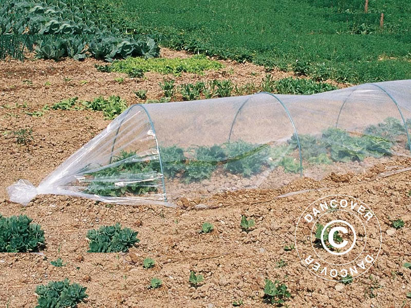 Polytunnel drivhus sett, 1,2x3x1,2m, Transparent