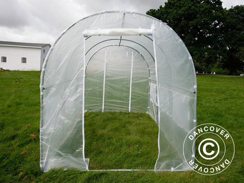 Polytunnel Drivhus 2x3x2m, 6m², Transparent