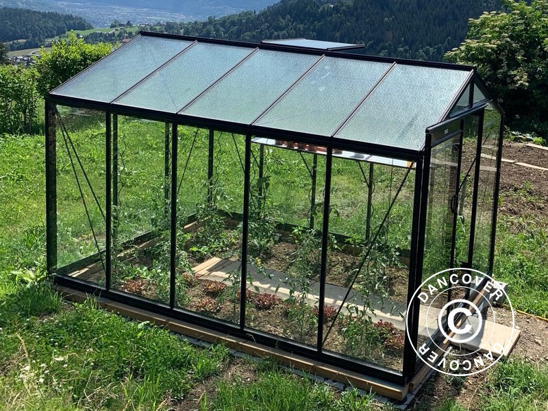 Greenhouse FLORA 3,06x3,71x2,59m Black