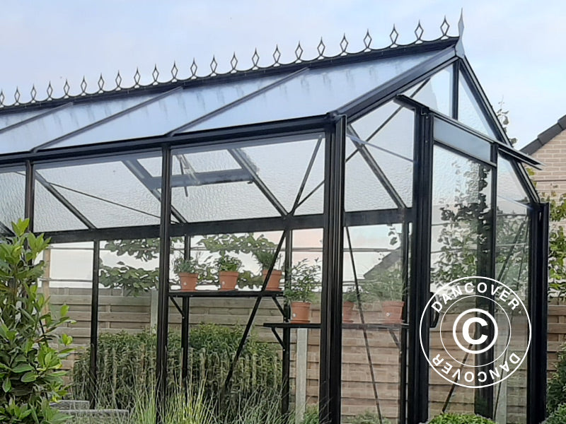 Greenhouse FLORA 3,06x3,71x2,59m Black