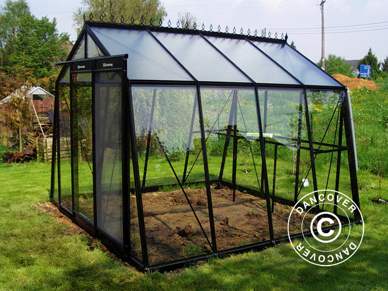 Greenhouse VESTA 3,06x2,98x2,37m Black