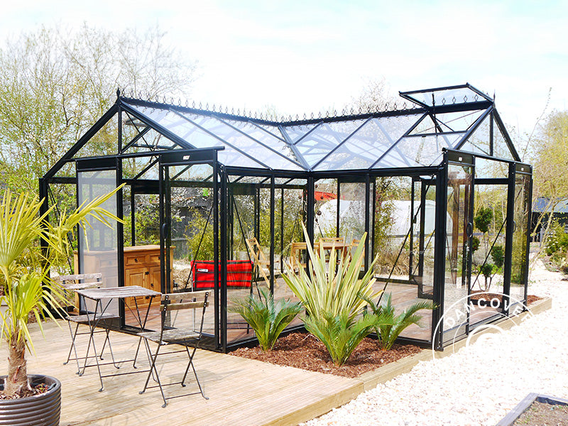 Orangery SOPHIE 5,93x4,51x2,59m Black