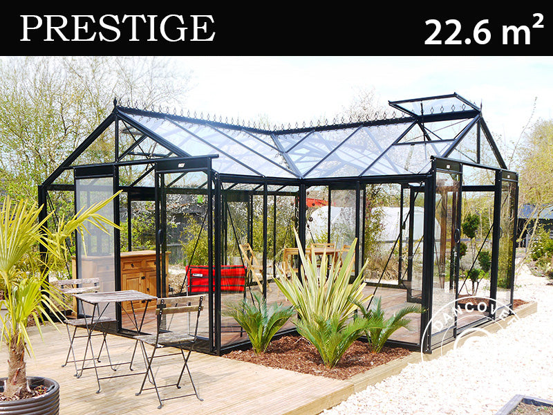 Orangery SOPHIE 5,93x4,51x2,59m Black