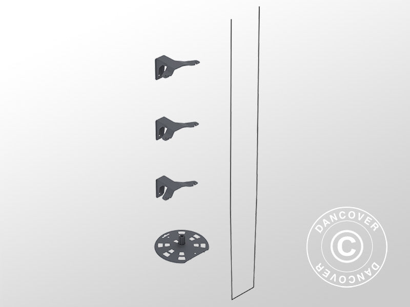 Klatrestøtte, CUCUMBER BUDDY, Antrasitt/Svart