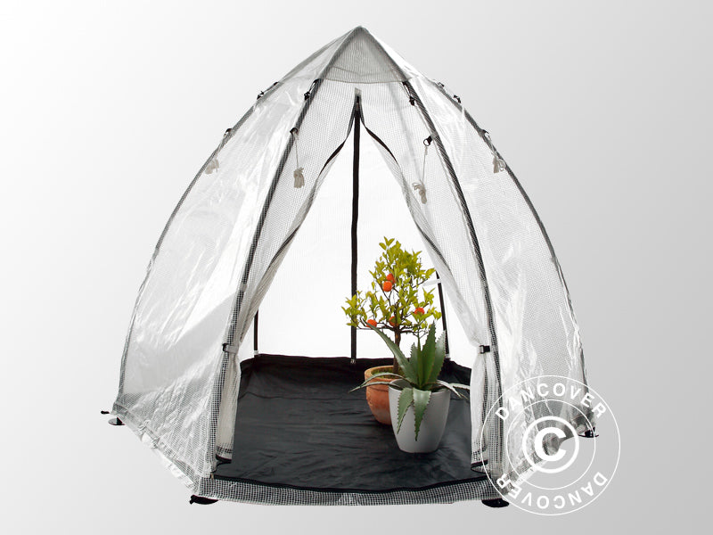 Overvintringsdrivhus, Tropical Island L, Ø2,4x2m