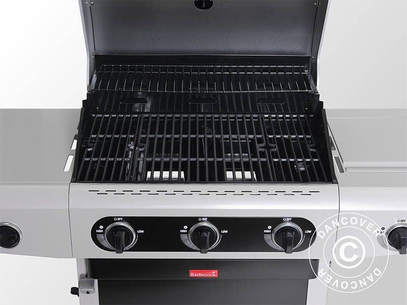 Gassgrill Barbecook Siesta 310, 56x124x118cm, svart