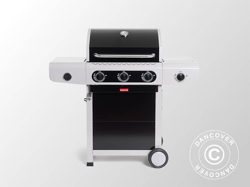 Gassgrill Barbecook Siesta 310, 56x124x118cm, svart