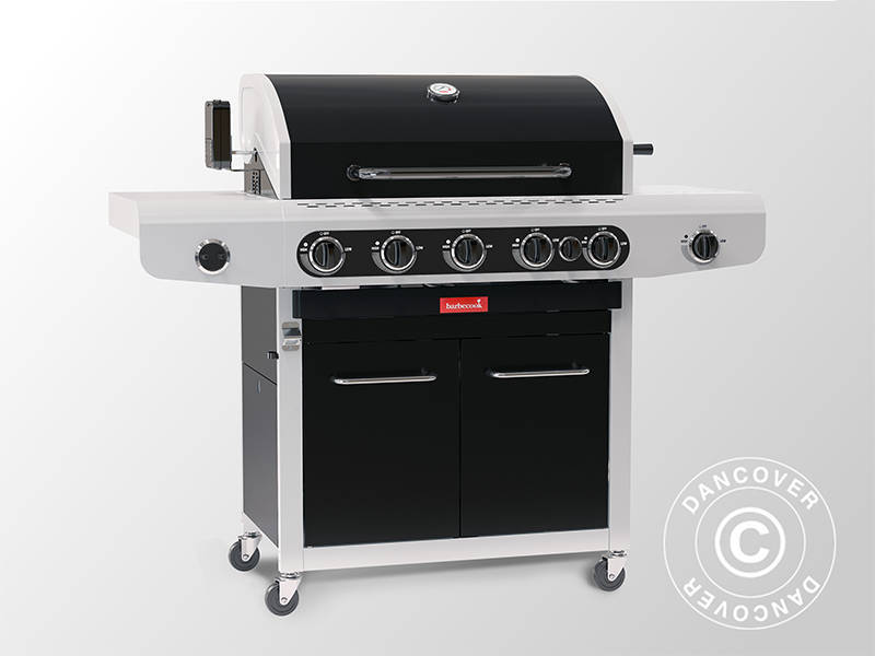 Gassgrill Barbecook Siesta 612, 56x142x118cm, svart