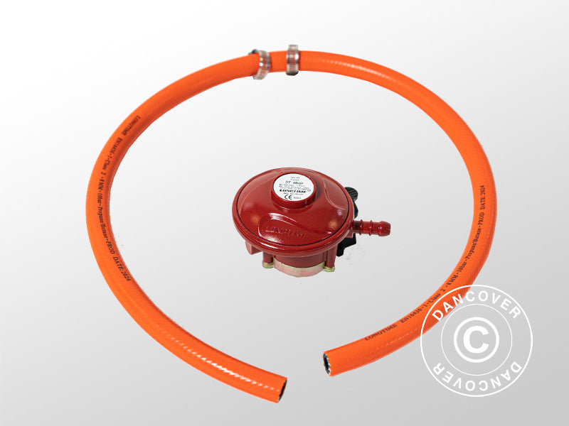 Gas BBQ Grill 53x123x112cm Black (UK)