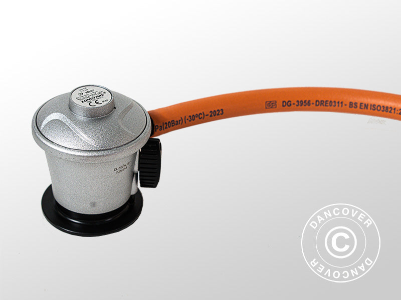 Gas BBQ Grill 53x146x112cm Black (DK)