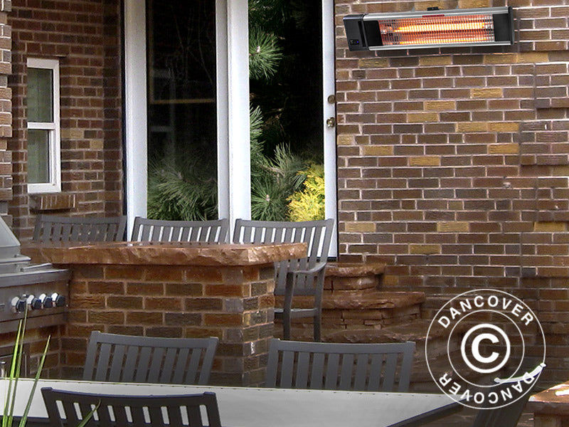 Terrassevarmer TH 1800R Comfort med fjernkontroll