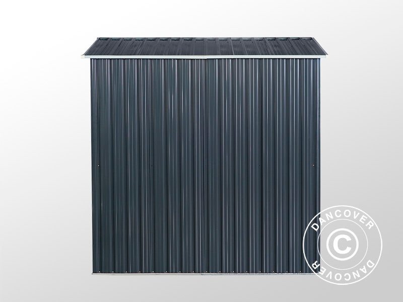 Redskapsbod med takvindu 1,95x1,21x1,96m, 2,35m², ProShed®, Antrasitt/Hvit