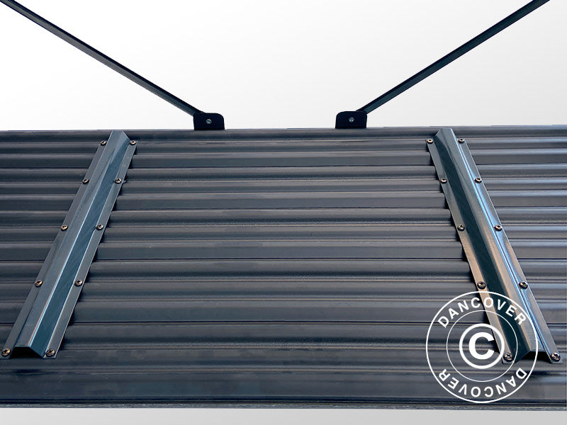 Vedskjul, høybed, GPPS, 1,5x0,5x1m, 0,75m², Grå BARE
2 STK. IGJEN