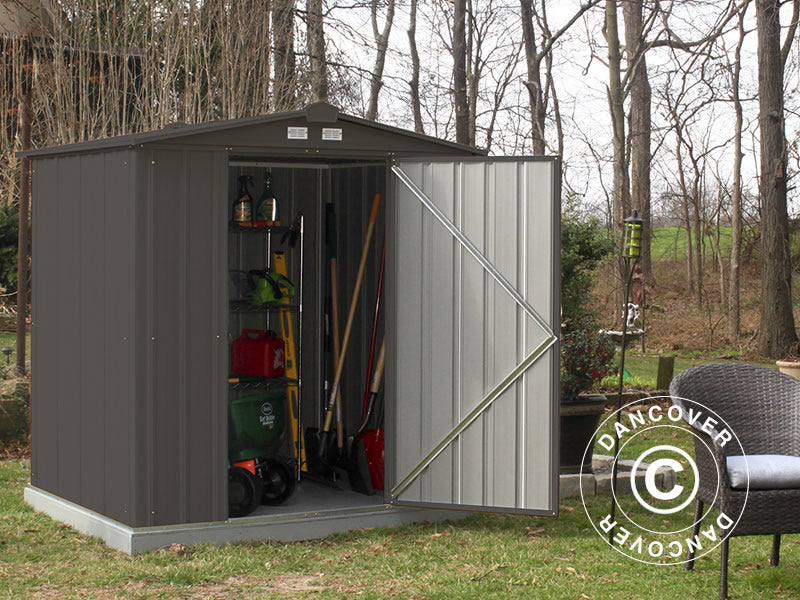 Redskapsbod Arrow 1,77x1,57x1,83m, Koksgrå