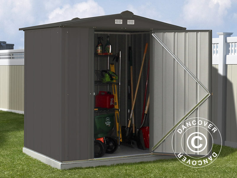 Redskapsbod Arrow 1,77x1,57x1,83m, Koksgrå