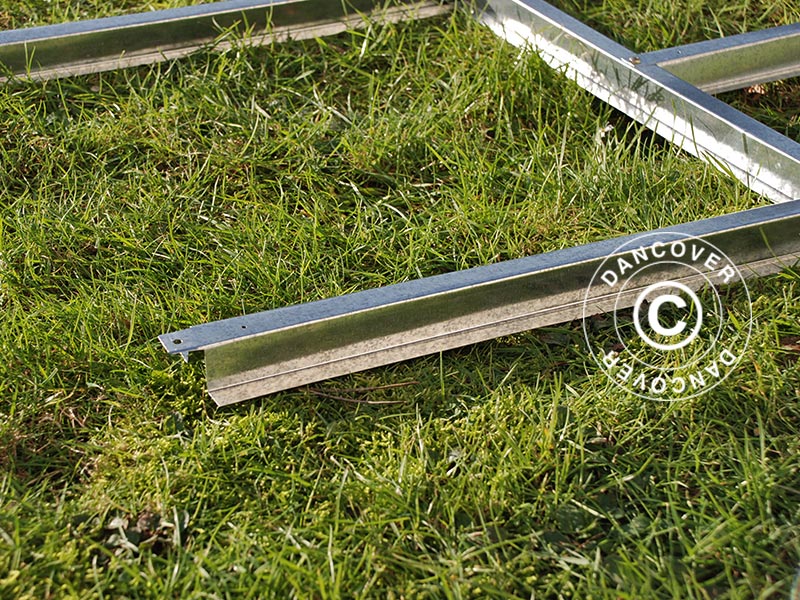 Gulvramme til redskapsbod, ProShed®, 2,13 x 1,27 m