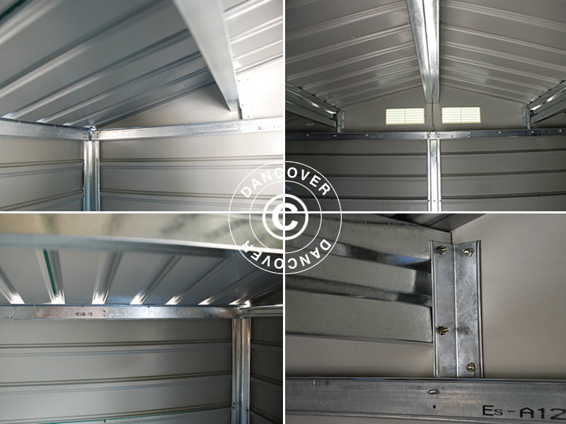 Redskapsbod 2,13x1,91x1,90m, 4,07m², ProShed®, Antrasitt