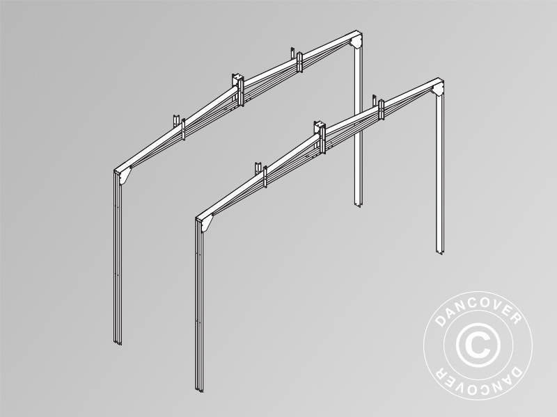 ProShed® taksperre-forsterkning til ProShed® 7,06m², 2 stk.