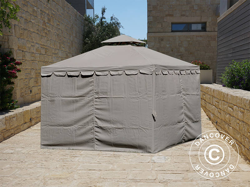 Paviljong Osiris 3x3m, Grå