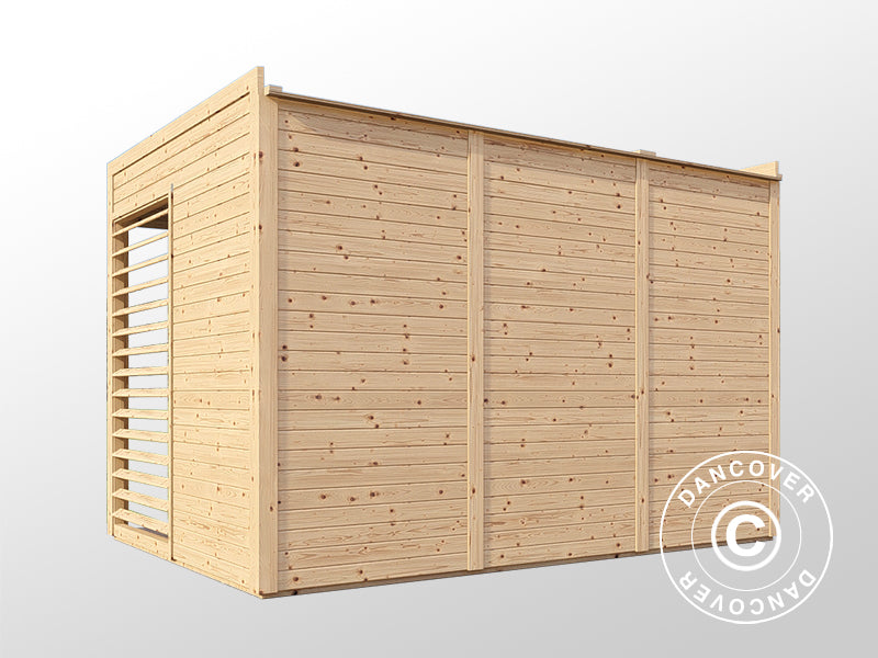 Paviljong i tre, Bertilo Garten Lounge 2, 3,37x2,34x2,32m