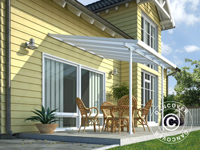 Terrassetak Feria, Palram/Canopia, 3x3,05m, Hvit