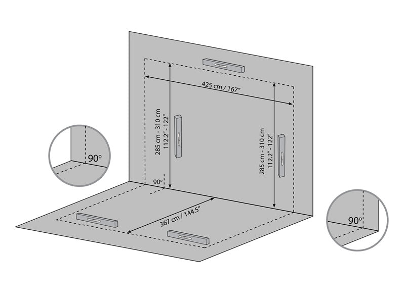 Vinterhage SanRemo, Palram/Canopia, 4x4,25m, Hvit