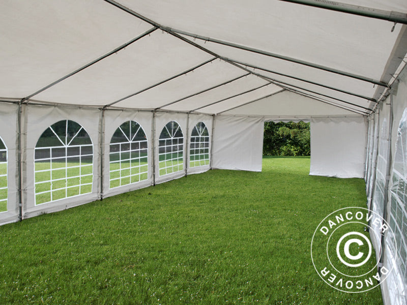 Partytelt Exclusive 5x12m PVC 900, Hvit
