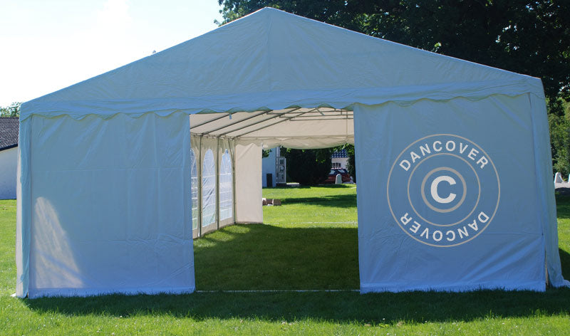 Partytelt, Exclusive CombiTents® 900 6x10m, 3 i 1, Hvit