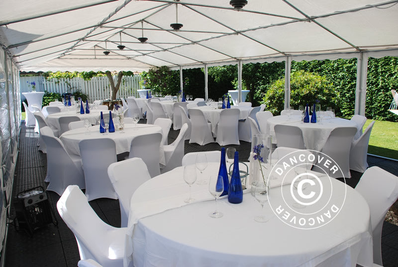 Partytelt Exclusive 6x12m PVC 900, Hvit