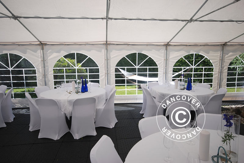 Partytelt Exclusive 6x12m PVC 900, Hvit