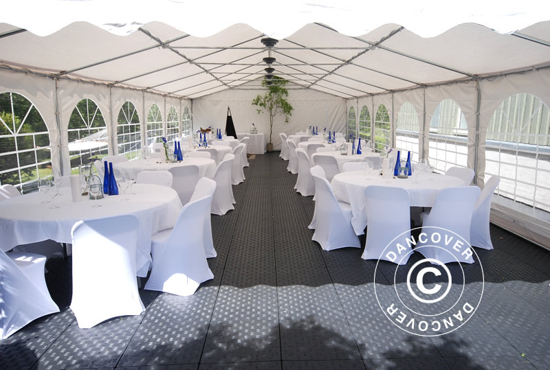 Partytelt, Exclusive CombiTents® 900 6x14m, 5 i 1, Hvit