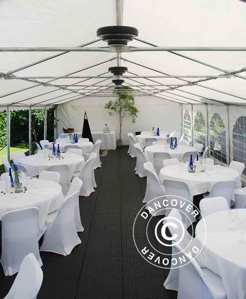 Partytelt, Exclusive CombiTents® 900 6x14m, 5 i 1, Hvit