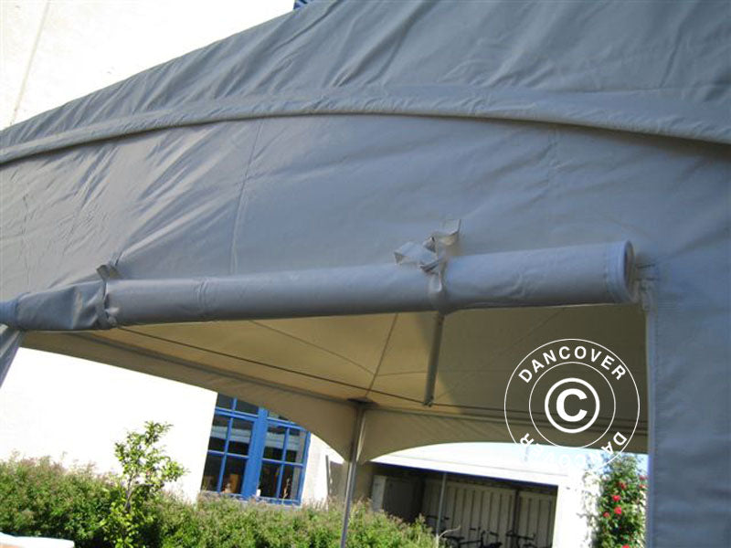 Pagoda partytelt PartyZone 5x5m, PVC, hvit