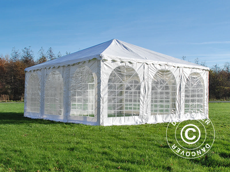 Pagode telt Exclusive 6x6m PVC, Hvit