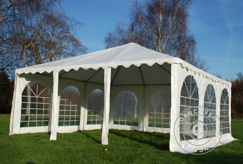 Pagode telt Exclusive 6x6m PVC, Hvit