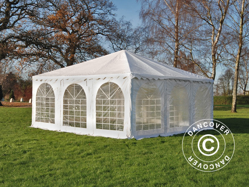 Pagode telt Exclusive 7x7m PVC, Hvit