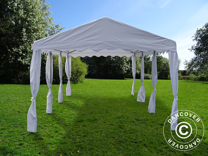 Partytelt UNICO 3x6m, Hvit