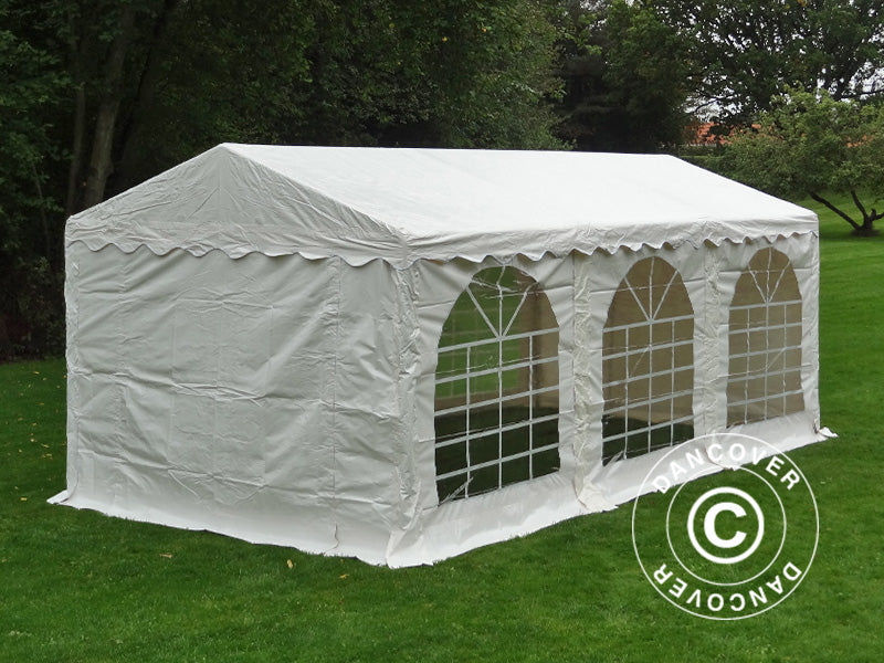 Partytelt SEMI PRO Plus 3x6m PVC 900, Hvit