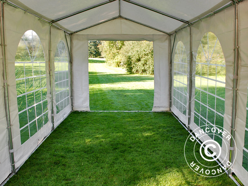 Partytelt SEMI PRO Plus 3x6m PVC 900, Hvit