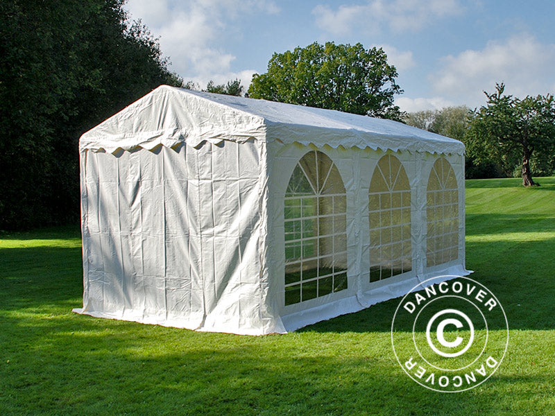 Partytelt SEMI PRO Plus 3x6m PVC 900, Hvit
