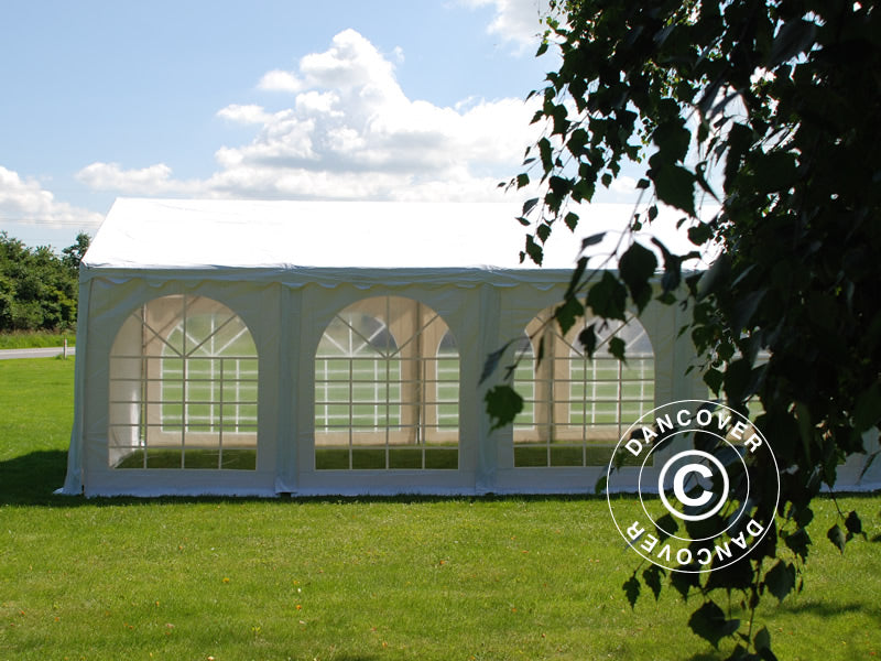 Partytelt SEMI PRO Plus 3x6m PVC 900, Hvit