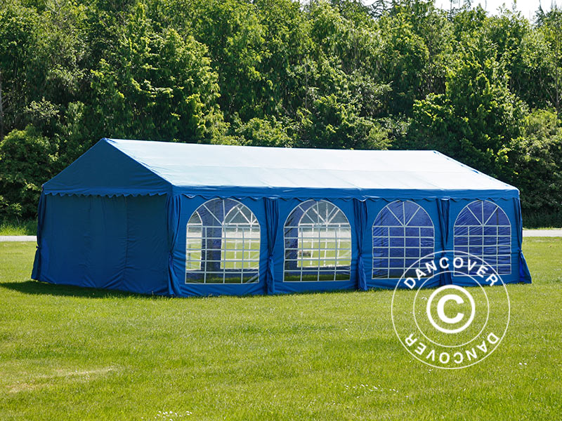 Partytelt UNICO 5x8m, Blå