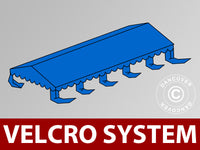 Takduk til partyteltet UNICO, PVC/Polyester, 5x10m, Blå