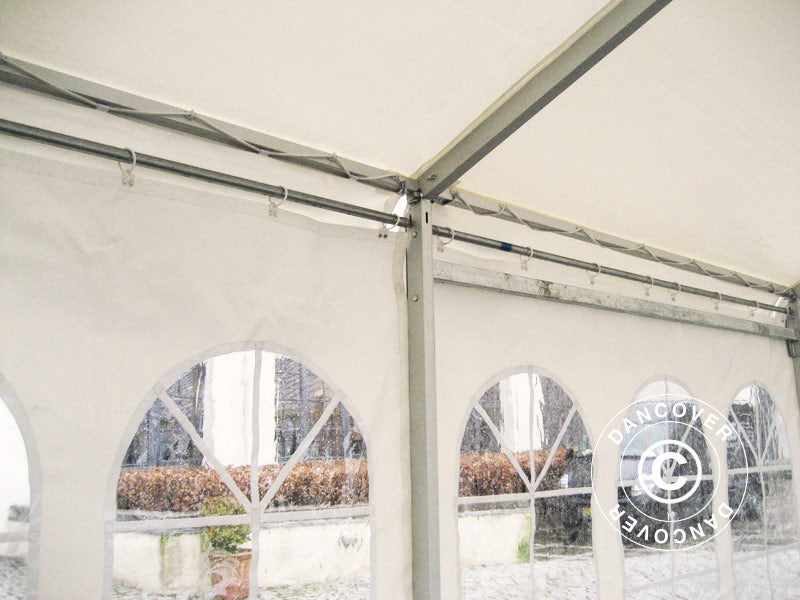 Profesjonelt partytelt EventZone 9x12m PVC, Hvit