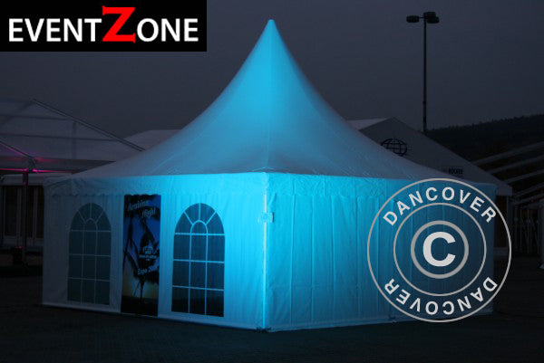 Partytelt PRO + 6x6 m. EventZone